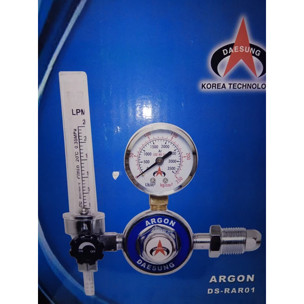 Regulator Argon  Merk Daesung Ds-RO01