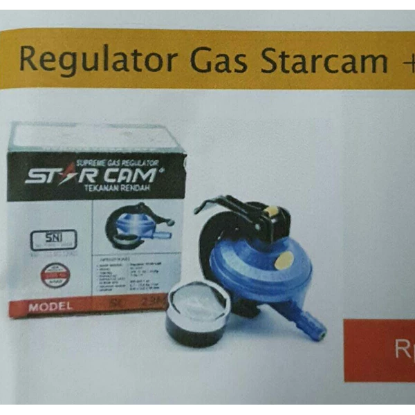 Regulator Gas Lpg Starcam SNI