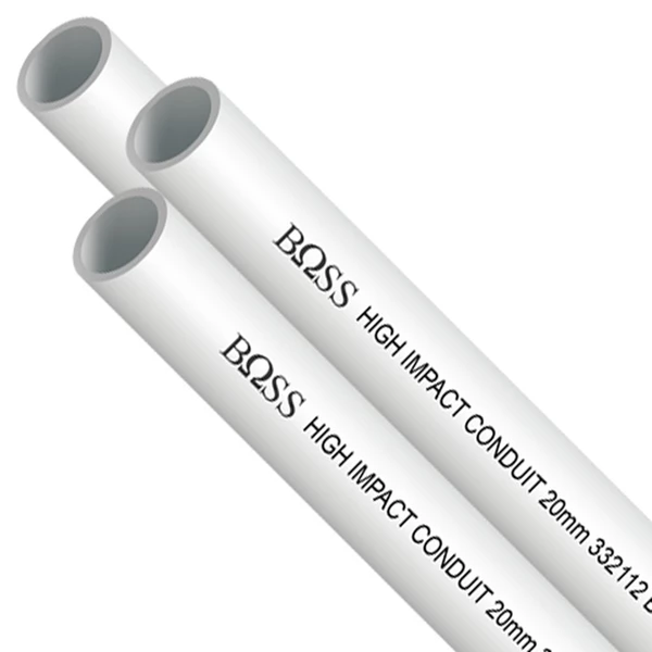 Boss Conduit Pipe Size 20mm White