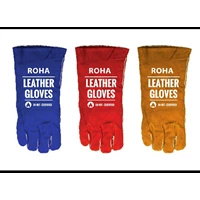sarung tangan safety las kulit ROHA