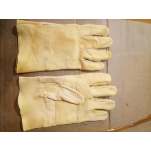 welding Glove Safety Argon Yelow